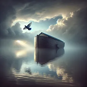 12. Yedi gün daha bekleyip güvercini yine saldı. Bu kez güvercin geri dönmedi.