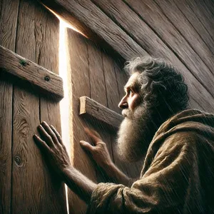 6. Kırk gün sonra Nuh yapmış olduğu geminin penceresini açtı.